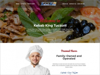 Kebab King Tucson | Affordable Web Portfolio