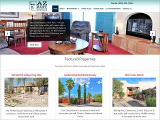 AZ Best Vacations | Affordable Web Portfolio